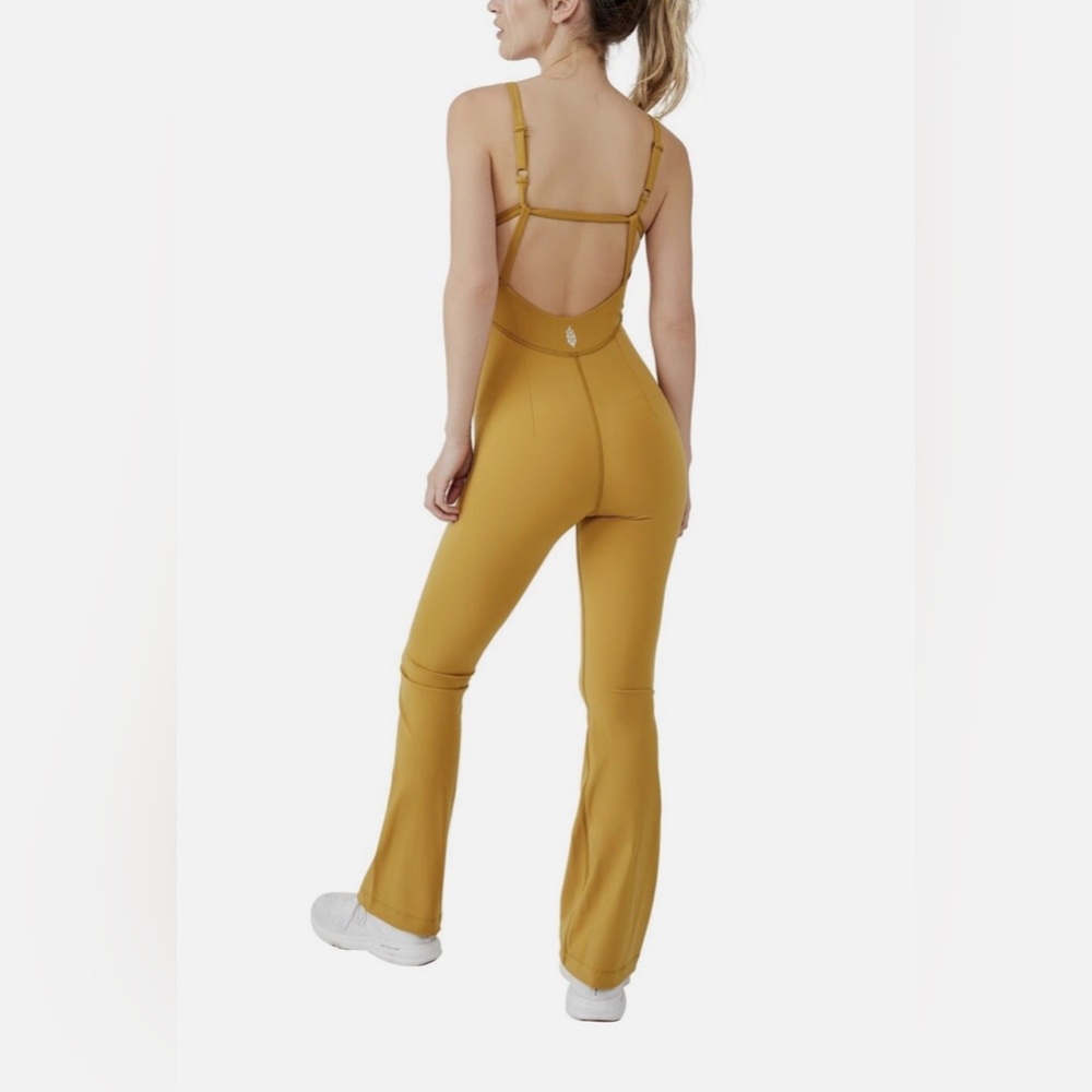 FP Movement Women's All Star Jumpsuit/bodysuit Flared Legs Alchemy - size small
